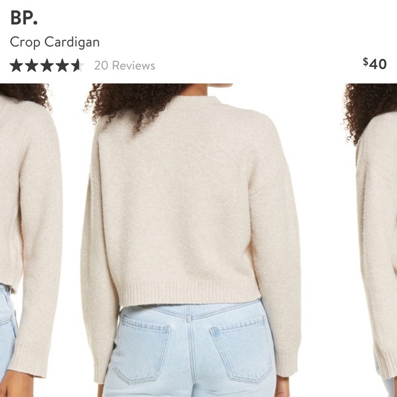 BP Crop Cardigan - Picture 2 of 3